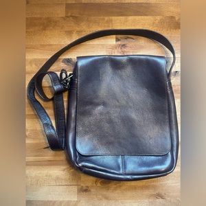 Le Donne leather crossbody satchel